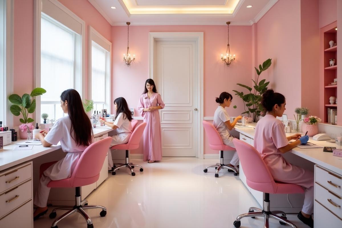 ผลงานเล็บสวยของ Nail Villa